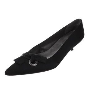 STUART WEITZMAN Satin Crystal Embezzlements Pump